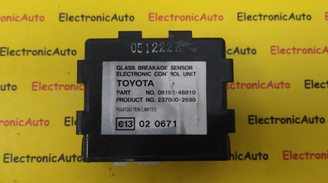 Senzor Toyota RAV 4 III, 0819248810, 2370002690