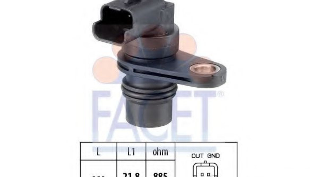 Senzor turatie,management motor CITROEN C4 Grand Picasso I (UA) (2006 - 2016) FACET 9.0487 piesa NOUA