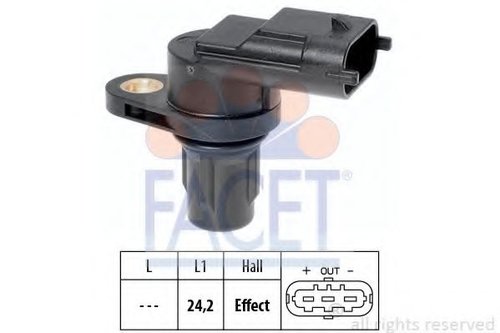 Senzor turatie,management motor HYUNDAI SANTA FE II (CM) (2005 - 2012) FACET 9.0361 piesa NOUA