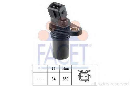 Senzor turatie,management motor MITSUBISHI COLT VI (Z3, Z2) (2002 - 2012) FACET 9.0354 piesa NOUA