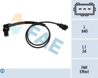 Senzor turatie,management motor OPEL ASTRA G Combi (F35) (1998 - 2009) FAE 79113 piesa NOUA