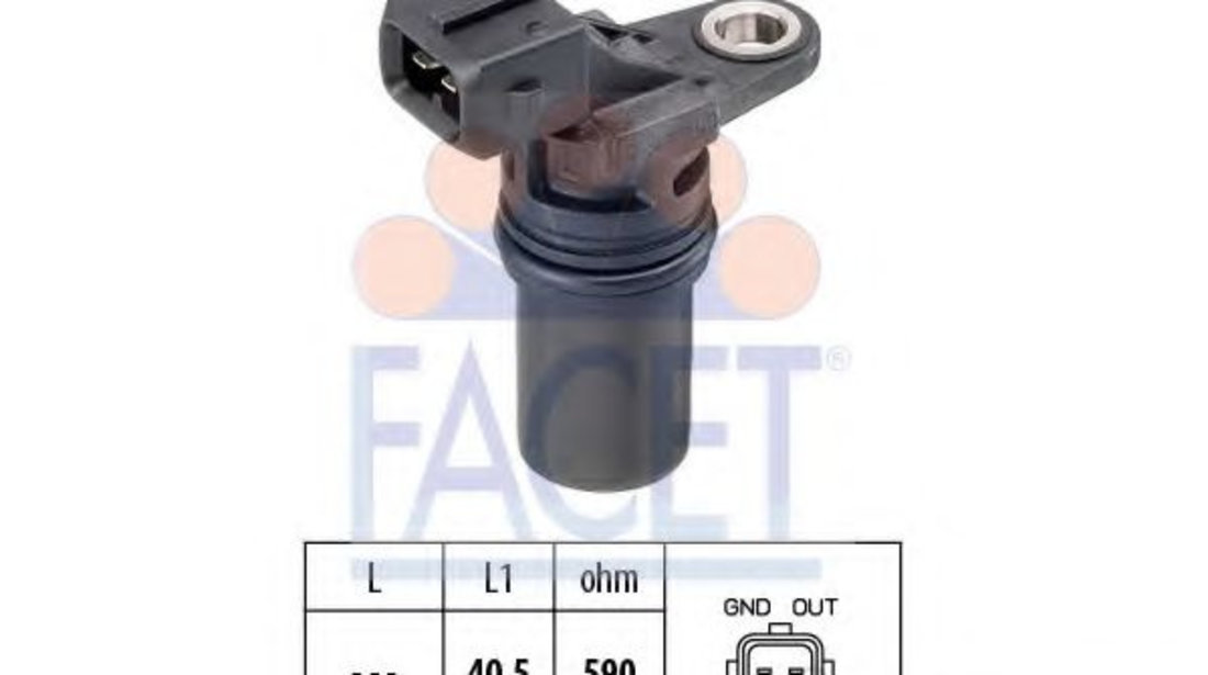 Senzor turatie,management motor OPEL MOVANO B platou / sasiu (2010 - 2016) FACET 9.0539 piesa NOUA