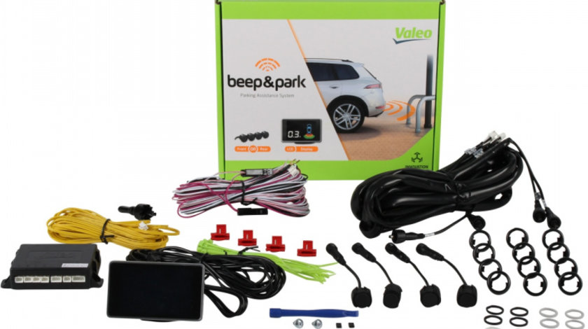 Senzori Parcare Valeo Beep &amp; Park Cu 4 Senzori Si LCD 632201