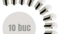 Set 10 Buc Bec Carguard R10W 12V 10W G18 BA15s BAA...