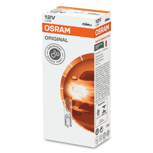 Set 10 Buc Bec Osram W1,2W 12V 1,2W Original 2721