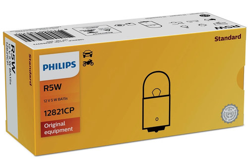 Set 10 Buc Bec Philips R5W 12V 5W 12821CP