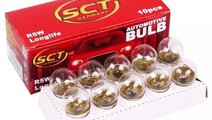 Set 10 Buc Bec Sct Germany R5W 12V 5W Longlife 202...