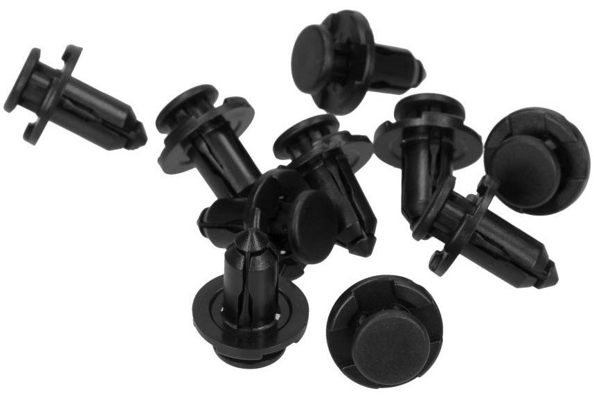 Set 10 Buc Clips Fixare Pentru Subaru 10x19mm Negru Romix ROM C70195