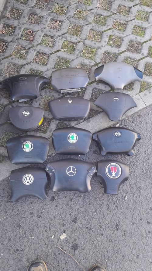 Set 12 buc airbag sofer Octavia Corsa Rover Mercedes Fiat Renault