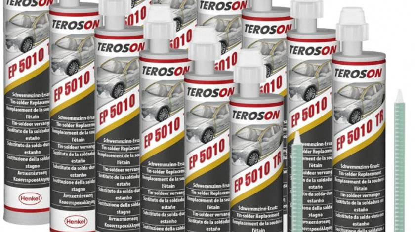 Set 12 Buc Henkel Teroson Adeziv Epoxidic Bicomponent Pentru Metal EP 5010 175ML HE2550092