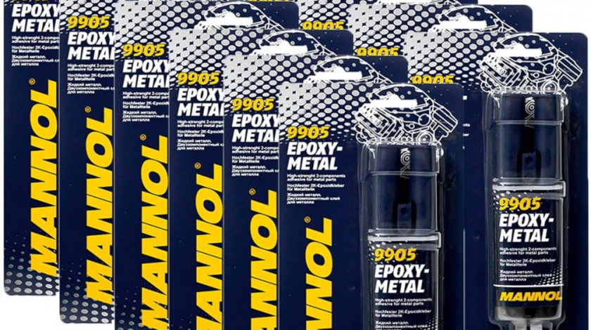Set 12 Buc Mannol Adeziv Pentru Componente Metal 30GR 9905