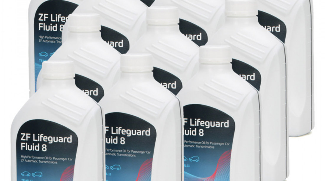 Set 12 Buc Ulei Cutie Viteze Automata Zf Lifeguard Fluid 8 1L S671.090.312