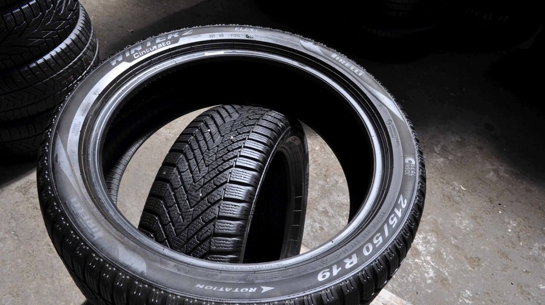 SET 2 Anvelope Iarna 215/50 R19 PIRELLI Winter 2 Cinturato 93T - elect