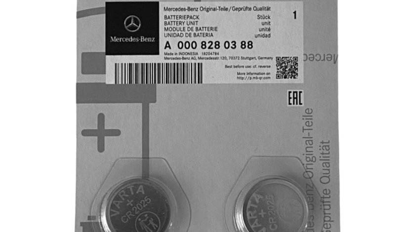 Set 2 Baterii Cheie Oe Mercedes-Benz C-Class W205 2014→ A0008280388