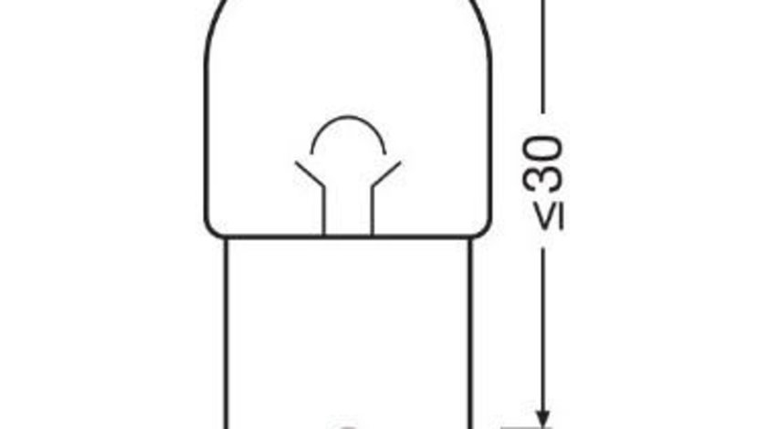 Set 2 becuri 12v r5w ultra life blister osram UNIVERSAL Universal #6 5007ULT-02B