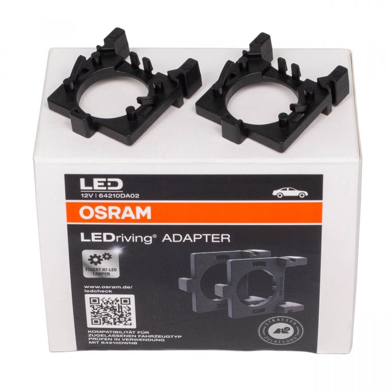 Set 2 Buc Adaptor Bec Led H7 Osram LEDriving Adapter 64210DA02