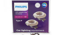 Set 2 Buc Adaptor Bec Led H7 Philips Opel Astra J ...