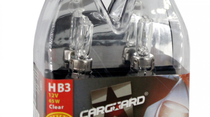 Set 2 Buc Bec Cargaurd HB3 12V 65W +30% Intensitate BHA008