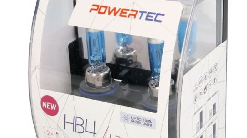 Set 2 Buc Bec M-Tech HB4 12V 55W P22D Ultra White PTZUWHB4-DUO