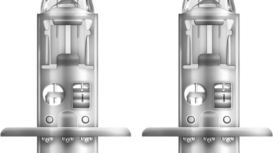 Set 2 Buc Bec Osram H1 12V 55W P14,5s Night Breaker Unlimited +150% AVX-AMO-64150NL-HCB