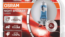 Set 2 Buc Bec Osram H4 12V 60/55W P43t Night Break...