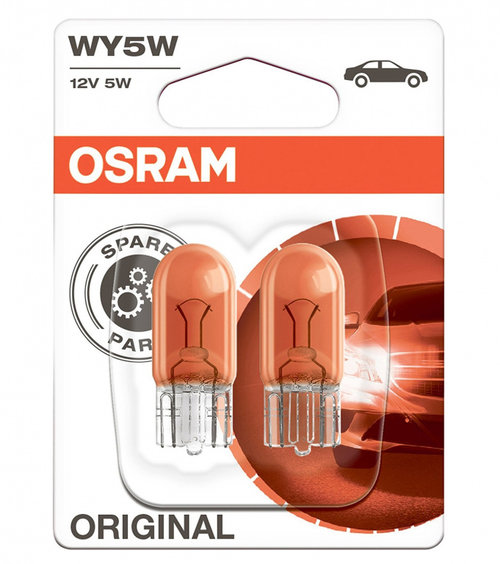 Set 2 Buc Bec Osram WY5W 12V 5W W2.1X9.5D 2827-02B