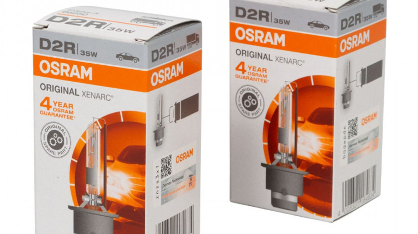 Set 2 Buc Bec Xenon Osram D2R Original Xenarc 85V 35W P32d-3 66250