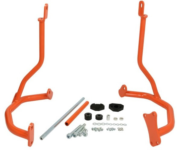 Set 2 Buc Crash Pad Moto Rdmoto Portocaliu Ktm Super Duke 1290 2014-2017 RDM-CF82O