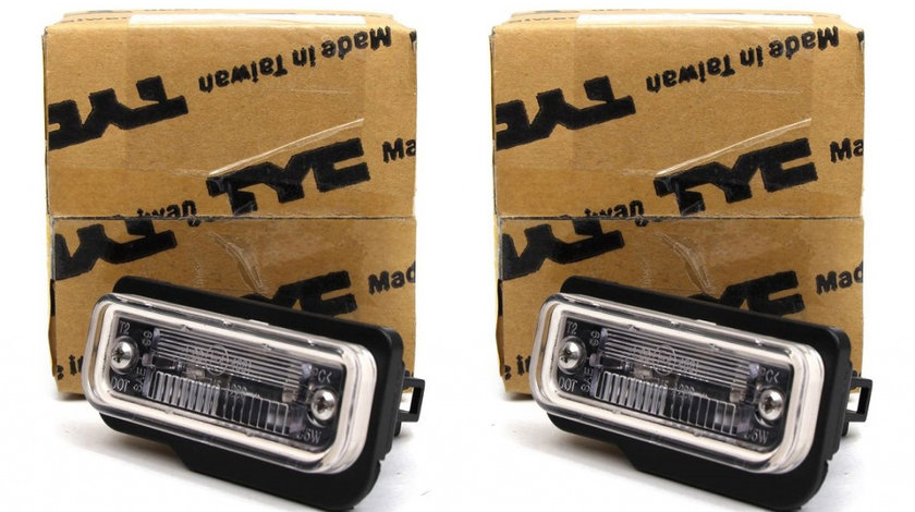 Set 2 Buc Lampa Numar Inmatriculare Tyc Mercedes-Benz C-Class S203 2000-2007 15-0289-00-9