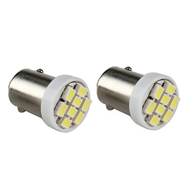 Set 2 Buc Led BA9S 12V 8 SMD Lumina Albastra TCT-5014