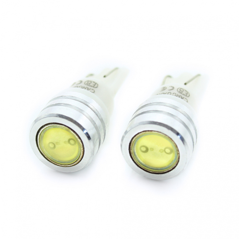 Set 2 Buc Led Carguard T10 12V Alb CLD008