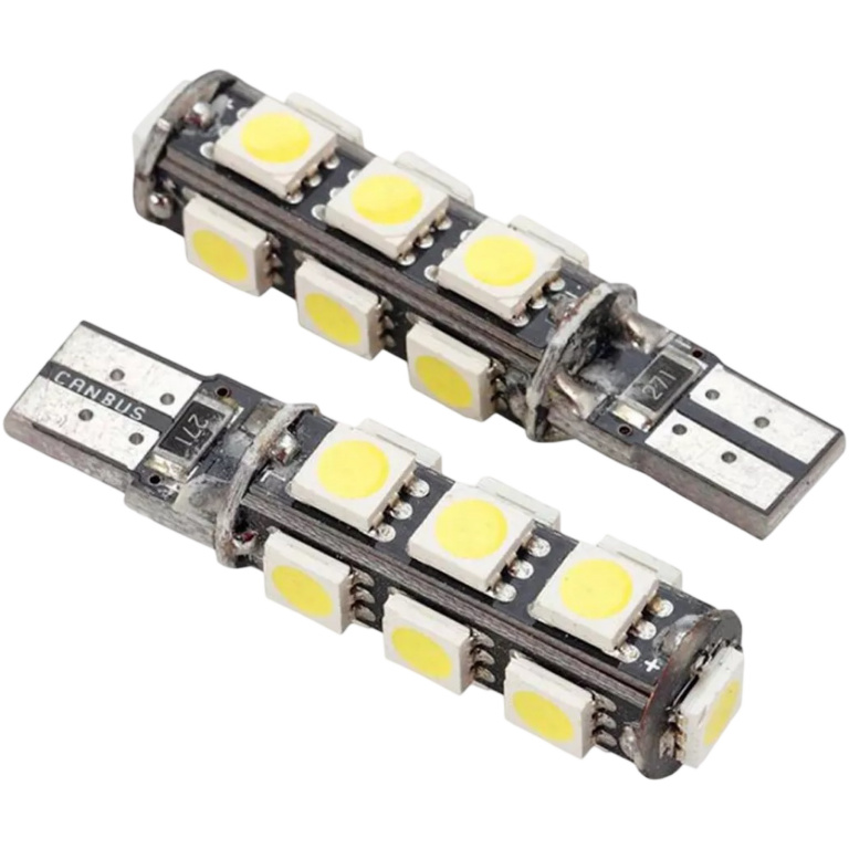 Set 2 Buc Led T10 13 SMD Canbus