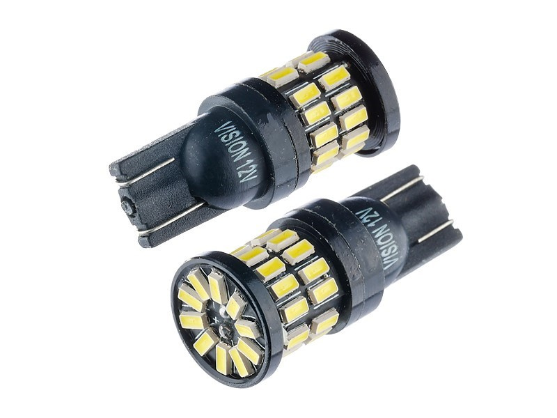 Set 2 Buc Led Vision T10 12/24V 36 SMD 4014 Nepolar, Canbus, Alb 58267