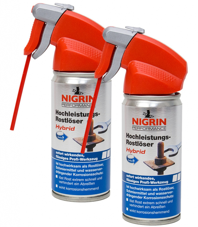 Set 2 Buc Nigrin Spray Indepartat Rugina Hybrid 100ML 72270