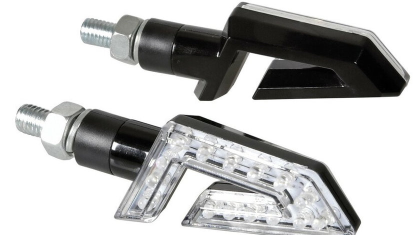 Set 2 Buc Semnalizare Moto Led Lampa Kap 12V LAM90246