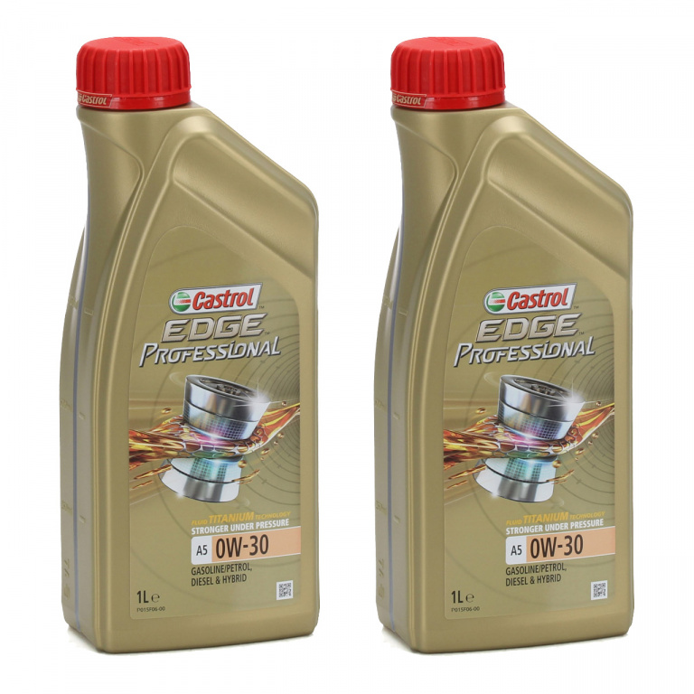 Set 2 Buc Ulei Motor Castrol Edge Titanium FST A5 0W-30 Volvo 1L 15AF7A