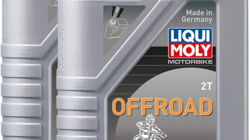 Set 2 Buc Ulei Motor Liqui Moly Motorbike 2T Offroad 1L 3065