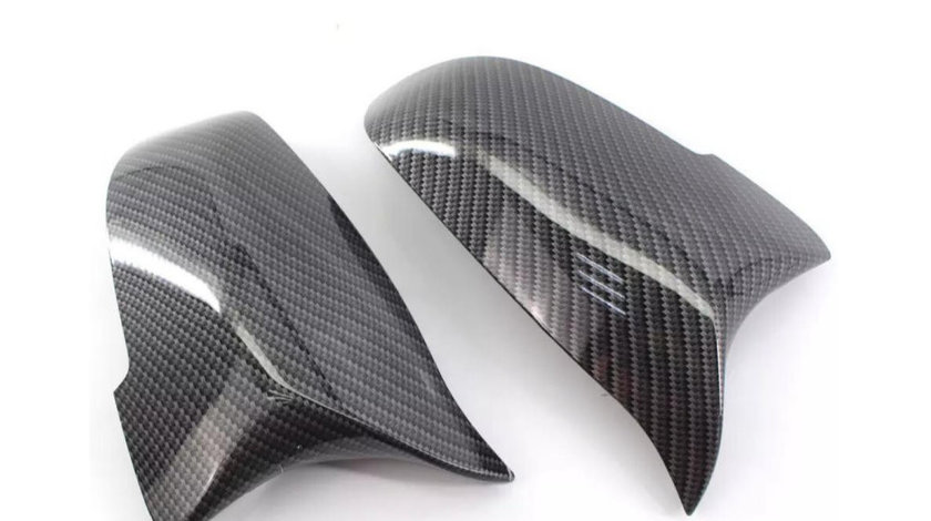 Set 2 Capace Oglinzi Tip M Carbon pentru BMW F10 Facelift