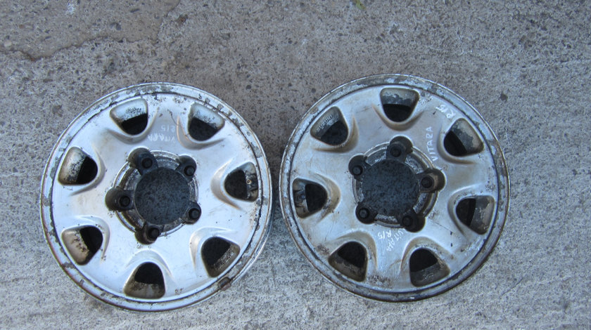 SET 2 JANTE ALIAJ R15 / 15x5.5JJ ET25 SUZUKI VITARA 4x4 FAB. 1988 – 2002 ⭐⭐⭐⭐⭐