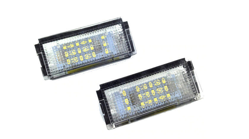 Set 2 Lampi Iluminare Numar Led pentru BMW E46