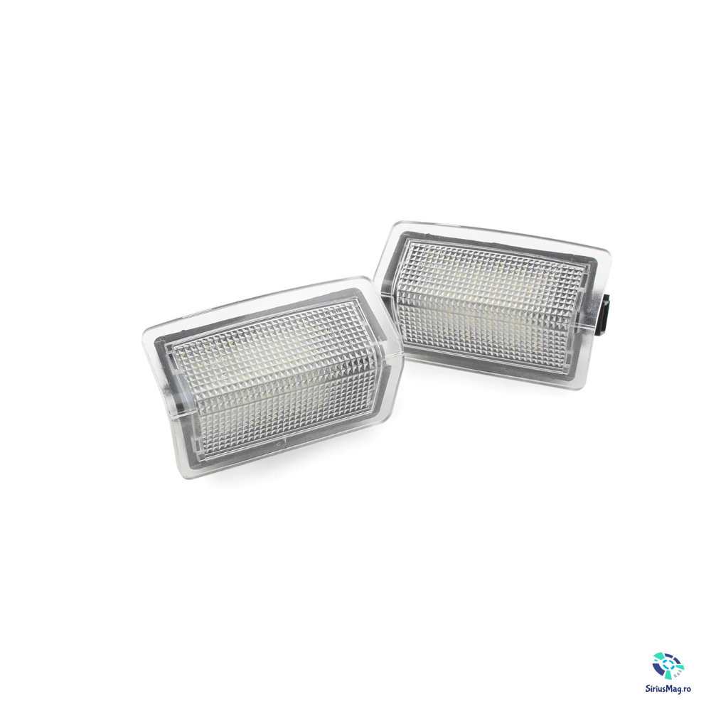 Set 2 Lampi iluminare usi pentru Mercedes W204