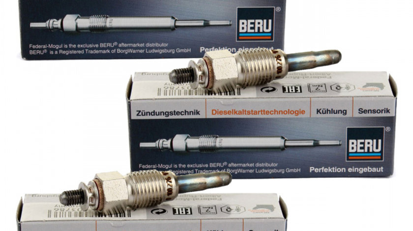 Set 3 Buc Bujie Incandescenta Beru Audi A4 B5 1995-2001 GN857