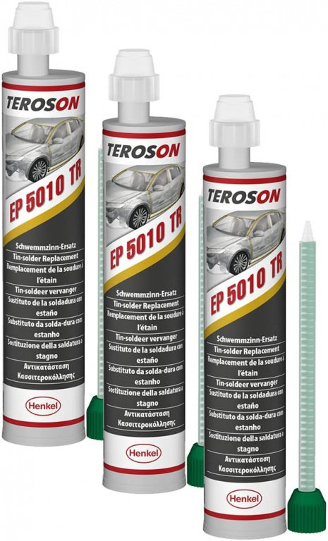 Set 3 Buc Henkel Teroson Adeziv Epoxidic Bicomponent Pentru Metal EP 5010 175ML HE2550092