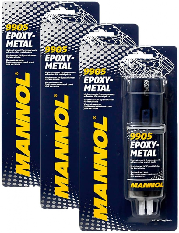 Set 3 Buc Mannol Adeziv Pentru Componente Metal 30GR 9905