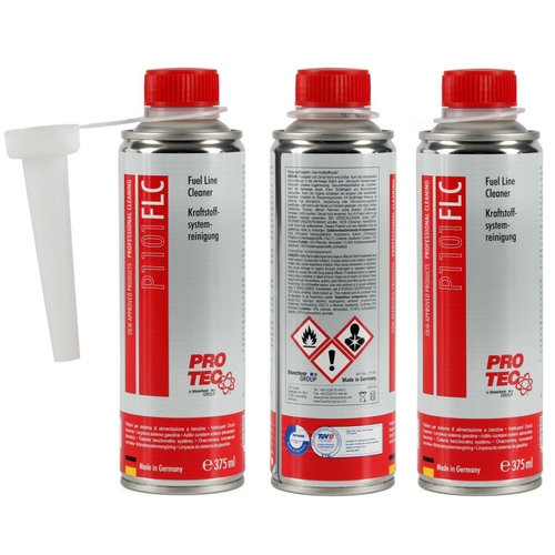 Set 3 Buc Pro Tec Fuel Line Cleaner Aditiv Curatare Sistem Alimentare Benzina 375ML PRO1101