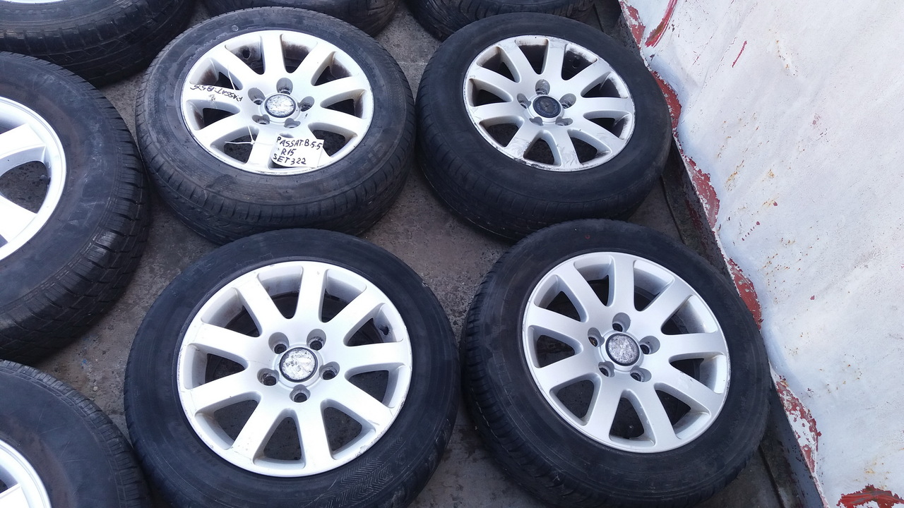 Set 322 - Jante aliaj VW Passat B5.5, R15, 5 x 112 - cod VWN-4A-46 #4208789