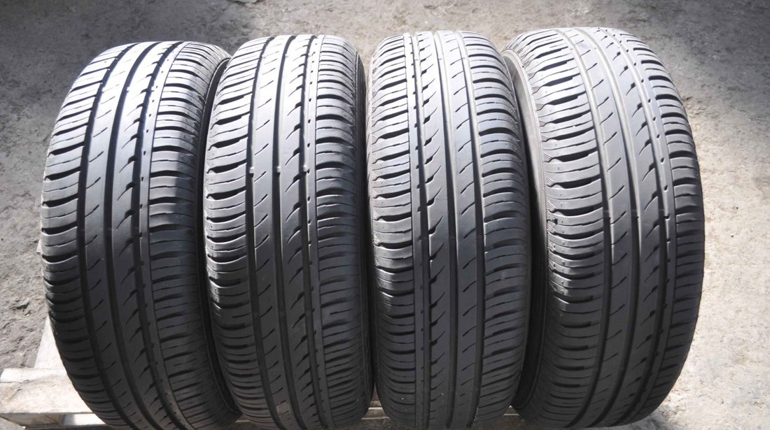 SET 4 Anvelope Vara 195/65 R15 CONTINENTAL ContiEcoContact 3 91T - cu jante  #58631658