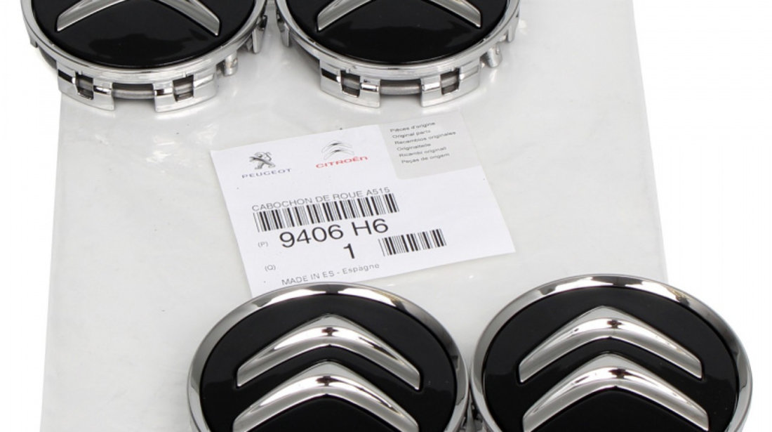 Set 4 Buc Capac Janta Oe Citroen C5 3 2008→ Ø 60 mm 9406.H6