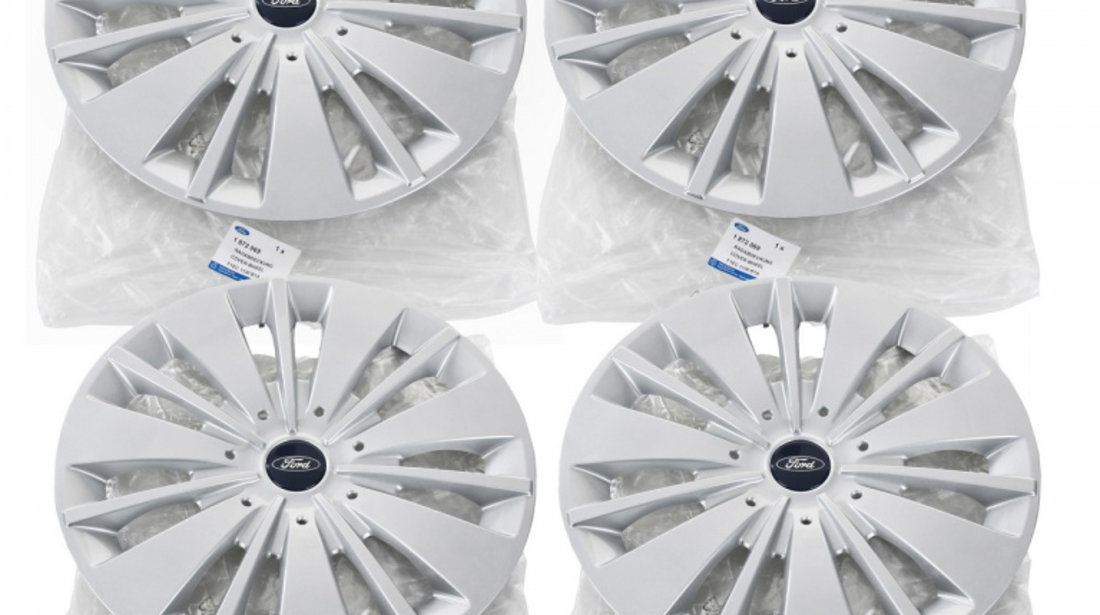 Set 4 Buc Capac Roata Oe Ford Focus 3 2010→ 16&quot; 1872069