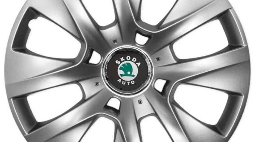 Set 4 Buc Capace Roti Sks Skoda 14&quot; 225